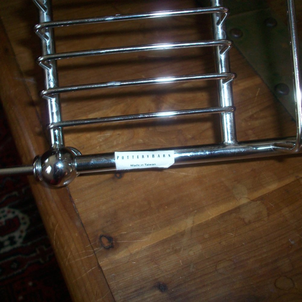 Vintage Over the Sink Multipurpose Dish Drying Rack Pan Drainer Pottery Barn - Picture 8 of 10